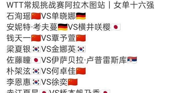 乒乓常规赛, 遇到队友覃