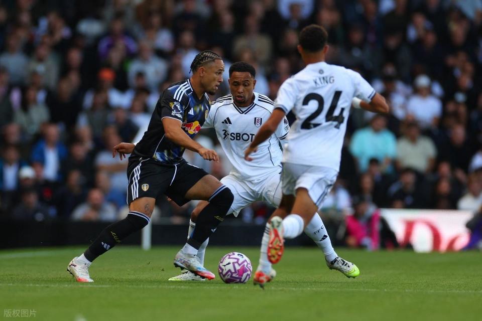 富勒姆由阿, tCJnp, 而利兹联由